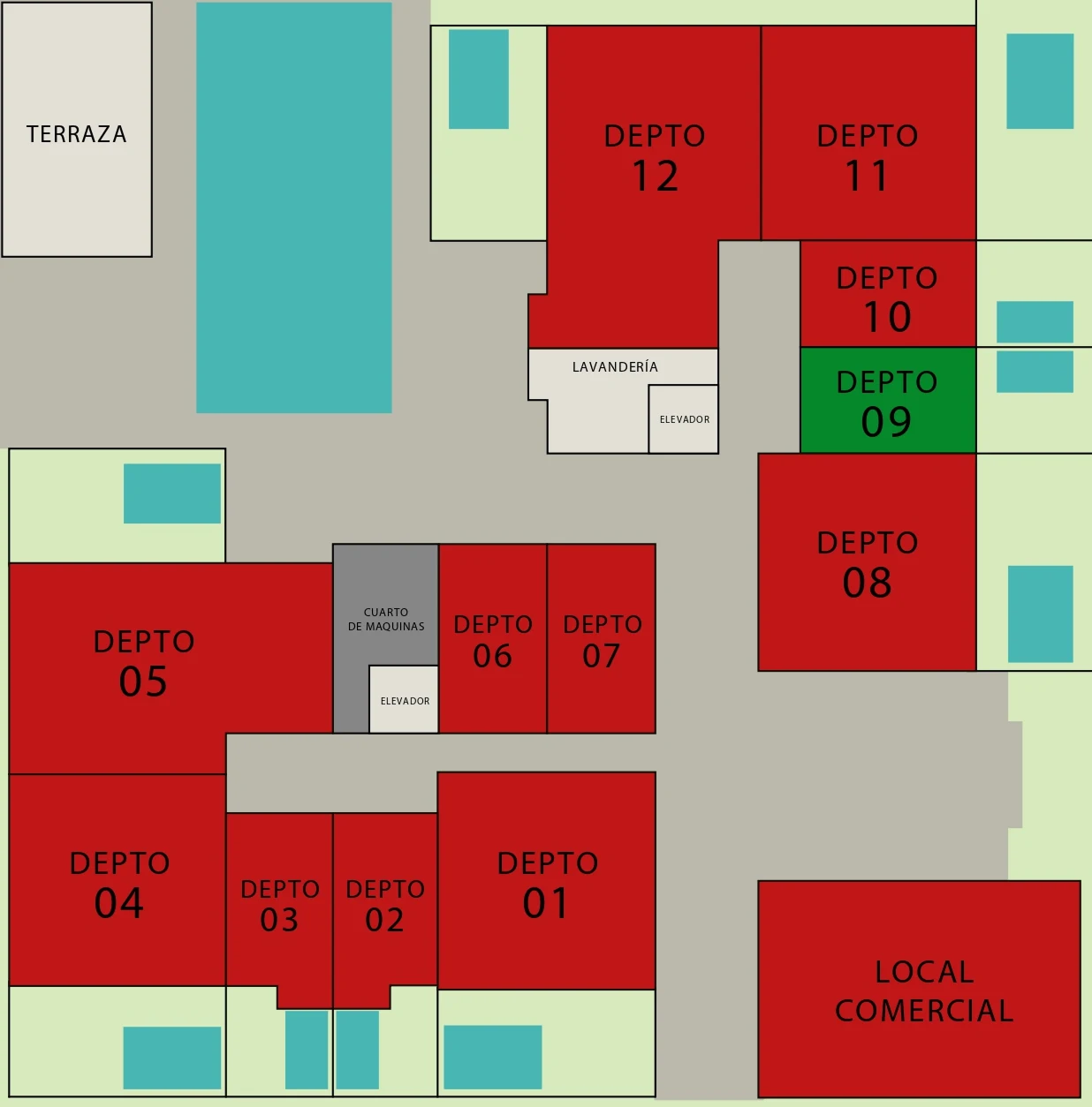 Masterplan Constelada Planta Baja